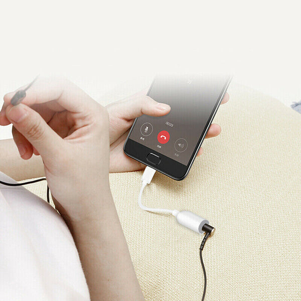 Type-C to 3.5mm Earphone cable Adapter usb 3.1 Type C USB-C male to 3.5 AUX D1Q1