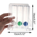 Deep Breathing Lung Capacity Exerciser Hygienic Respiratory Spirometry Traine@