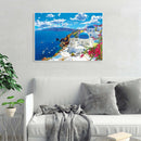 5D DIY Full Drill Diamond Painting Seaside Castle Cross Stitch Embroidery