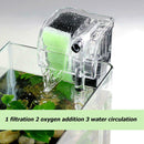 Aquarium External Filter 3 in 1 Water Oxygen Fish Tank Air Pump  (US)