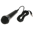 2.5 Meters Long Rock Band USB Wired Black Microphone for Xbox 360 Black - Esy to