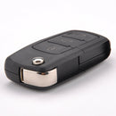 3 Button Wear Resistant Fob Car Portable Practical Dustproof Folding Key Shell
