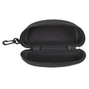 Black Pattern with a Hook EVA Glasses Case T6D9