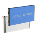 2.5'' Sata USB3.0 Hard Drive HDD Enclosure External Laptop Disk Box Blue