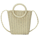 Bohemian Style Fashionable Handmade Handbag Simple Natural Straw Bag Crossb