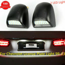 2x License Plate Rear Bumper Lights LED Lamps for Chevy Tahoe 2000-2006 Light