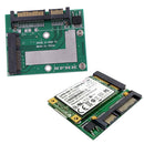 mSATA SSD to 2.5'' SATA 6.0gps adapter converter card module board mini pcieP3c