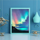 5D DIY Full Drill Diamond Painting Aurora Scenery Embroidery Work (03)
