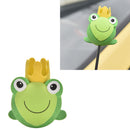 1Pcs Frog Prince Charming Green Toad Antenna Balls Car Aerial Antenna Topper LJA