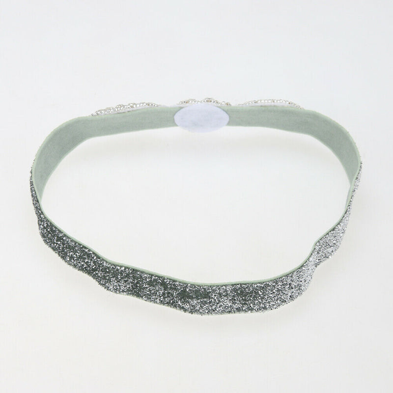 Baby Infant Kids Glittery Crystal Rhinestone Headband Hairband Head Wrap