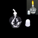 Durable Alcohol Burner Burning Lamp Clear Glass Lab Equipment Heating 150ml BX
