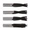 Pack of 4 Carbide 11mm 12mm 13mm 14mm Brad Point Boring Bits Wood Milling Cutter
