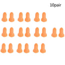 10 pairs comfort noise reduction Foam Soft Ear Plugs Noise Reduction Earp  Hn