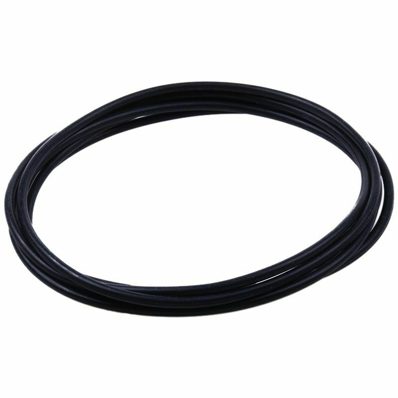 125 mm x 3.5 mm rubber seal O-rings gaskets black U4O3