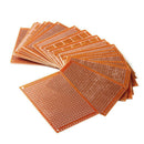 7 * 5 cm Single Sided Universal Paper Printed Circuit Test Board Brown DKU