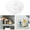 Clear 11inch Lazy Susan Turntable Cupboard Organizer,Multi-Functional Spice Rack