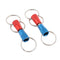 4 X Quick Release Keychain with Three Heavy Duty Split Rings Key Accessories