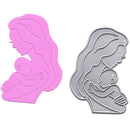 Mother hug baby Metal Cutting Dies For Scrapbooking Stencils DIY Album  OZ