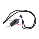2Pcs Whistle Sports Referee Training Whistle Outdoor Survival With Lanyard R