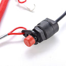 Boat Outboard Engine Motor Kill Stop Switch With Safety Lanyard For Quad ATV LJ