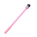 4 pcs 0.38mm black Japanese girl gel pen Cute candy color Signature pen Kaw D7U5