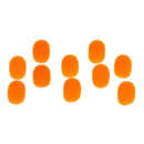 Microphone Cap Cover Windshileld for Lapel Lavalier Headset Mic Orange
