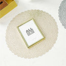 New PVC Thick Heat-Insulated Western Placemat,Hotel Gifts Custom Wholesale  I4S2