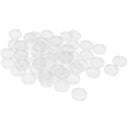 200pcs 22.5/28mm Transparent Round Case Coin Storage Capsules Container Box
