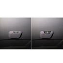 2pcs/set Roof AC Air Vent Covers Carbon Fiber Trim Stickers for BMW E46 98-05