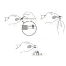 Adjustable Fishing Rod Easy Secure Hook Keeper Holder Lures Jig Lucifer FT