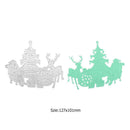 Metal Cutting Dies Stencils for DIY Scrapbooking Photo Album Santa Claus