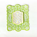 Rectangle Hollow Lace Metal Cutting Dies For DIY Scrapbooking Album Paper Card S