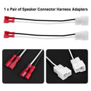 1Pair Speaker Connector Harness Wire Adapters 72-9300 for Audi Ford Mazda