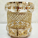 Metal Crystal Makeup Organizer Beauty Tools Storage Makeup Brush Pen Holder K2T7