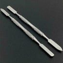 Cosmetic Make up Stainless Steel Mixing Spatula Tool Nails Sale~ For Palett C7M6