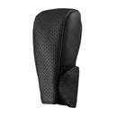 Black Synthetic Leather Car Auto/Manual Gear Shift Knob Protective Cover