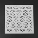 Double Arrows Plastic Cake Stencils Template Buttercream Spray Mold Mould