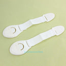 10pcs Infant Baby Drawer Door Cabinet Cupboard Toddlers Safety Lock Belt Strap