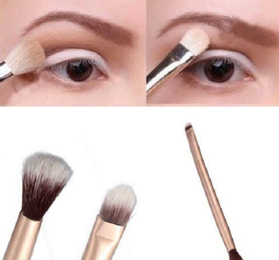 1xBlending Double-Ended Makeup Brush Pen Eye Powder Foundation Eyeshadow Brush^^