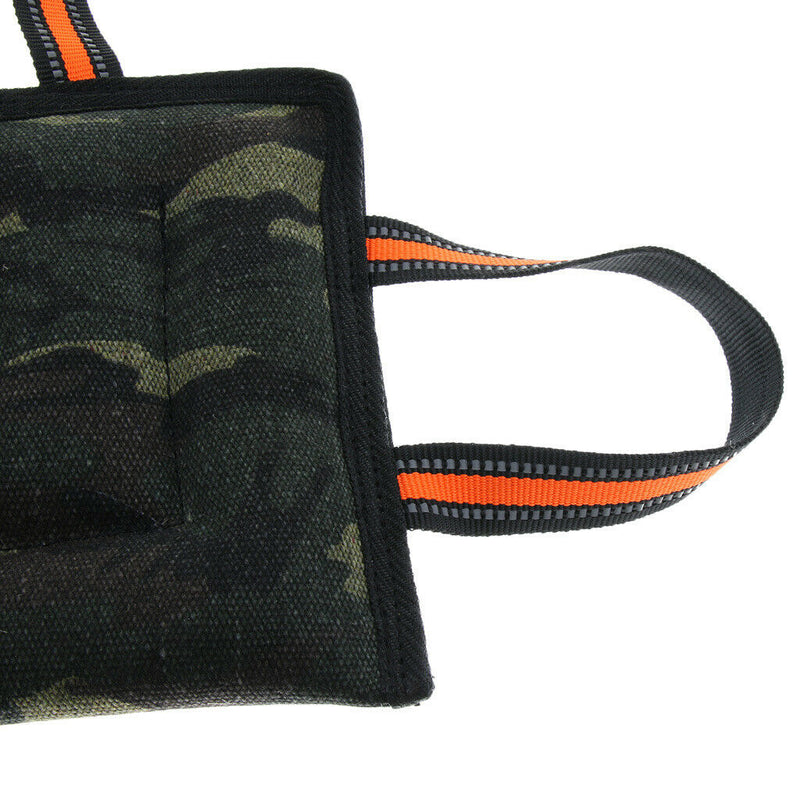 Dog Durable Training Bite Pillow Handle Bite Wedge Bite Sleeve Grip Builder Tug