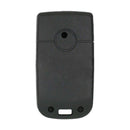 Flip Key Shell+Key Blank Refit Remote Key Fob 4 Button Fit for Ford Mercury