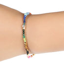 12 Constellation Lucky Natural Stone Simple Bracelet Beads Adjustable Bracelet