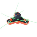Universal Fit Trimmer Head ABS M10 x 1.25 Grass Brush Head Cutting Lawn Mower