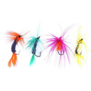 96pcs Insect Fishing Artificial Bait Single Dry Lure Treble Salmon Trout