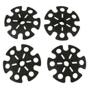 4pcs Trekking Poles Mud/Snow Baskets Replacement for All Trekking/Hiking/Walking