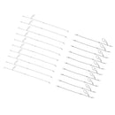 20Pcs Stainless Steel Anti  Booms Snap Carp Sea Coarse Boat Fishing