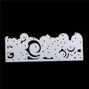 half picture frame cutting dies stencil scrapbooking album paper card embossi JR
