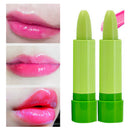 Magic Temperature Change Color Lipstick Moisture Green to Pink Lip Balm ll