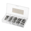 250pcs Fishing Single Barrel Crimp Sleeves Fishing Tackle Rigs For Wire