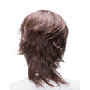 Natural Curly Wigs For Women Synthetic Short Wig With Bangs Brown